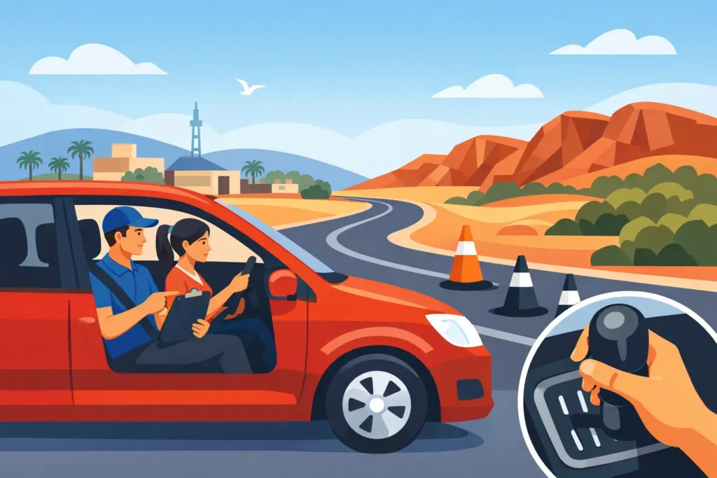 Manual Driving Lessons Near Me in Karratha